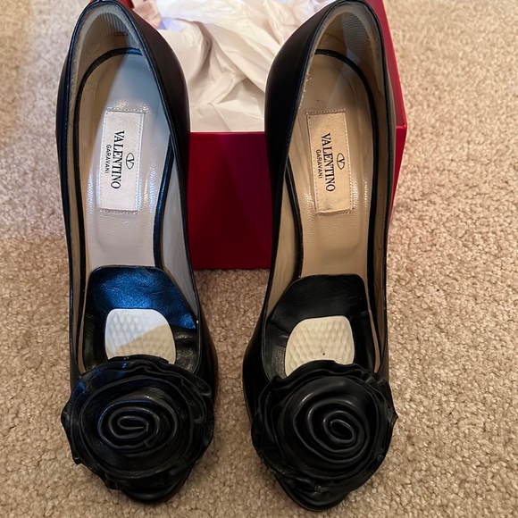 Valentino leather pumps